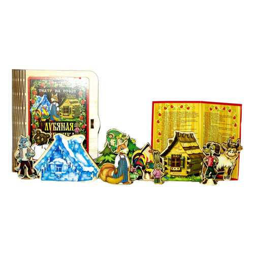 Игровой набор Нескучные игры Театр на столе. Лубяная избушка