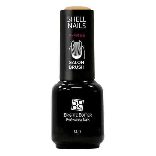 Гель-лак для ногтей Brigitte Bottier Shell Nails тон 986 золотой с мелкими блестками 12мл