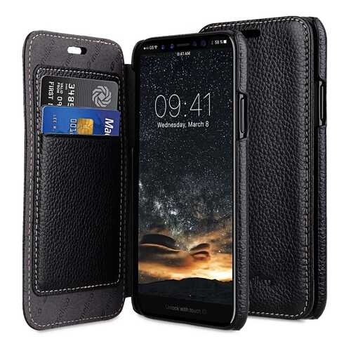 Чехол Melkco для Apple iPhone Xr - Face Cover Book Type - Black