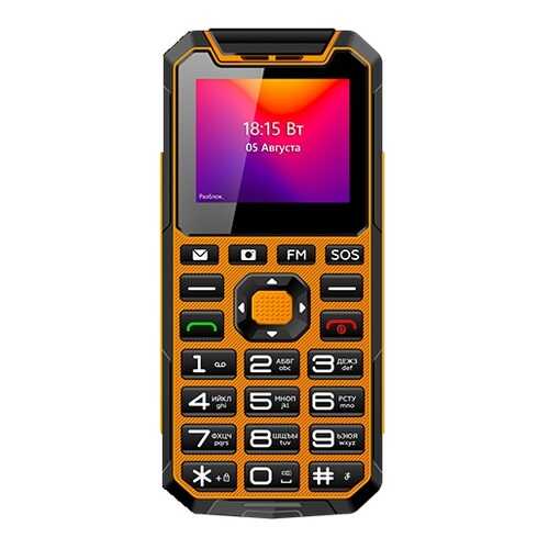 Мобильный телефон BQ 2004 Ray Black/Orange