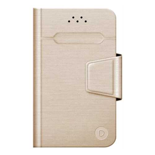 Чехол Deppa Wallet Fold M универсальный 5.5 Gold