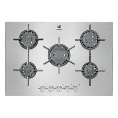 Встраиваемая варочная панель газовая Electrolux EGU97657NX Silver