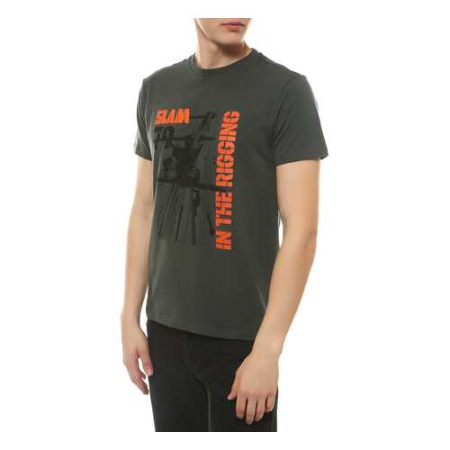 Футболка мужская SLAM S112468S00 зеленая XL