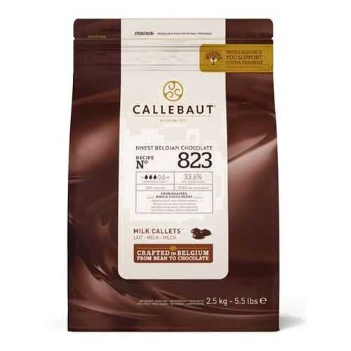 Шоколад Callebaut молочный 2.5 кг