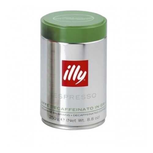 Кофе в зернах ILLY deca без кофеина 250 г