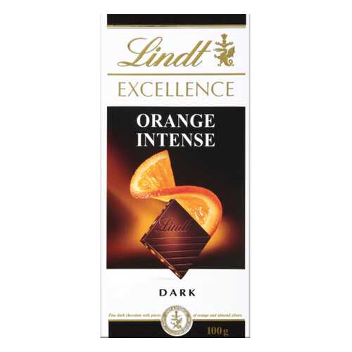 Шоколад темный Lindt excellence апельсин 100 г