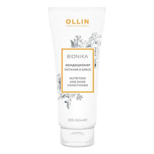 Кондиционер для волос Ollin Professional BioNika Nutrition And Shine 200 мл
