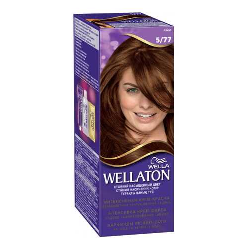 Краска для волос Wella Wellaton 5/77 какао 110 мл