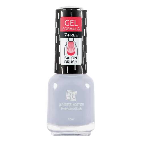 Лак с гелевым эффектом Brigitte Bottier Gel Formula тон 64 светло-серый, 12 мл