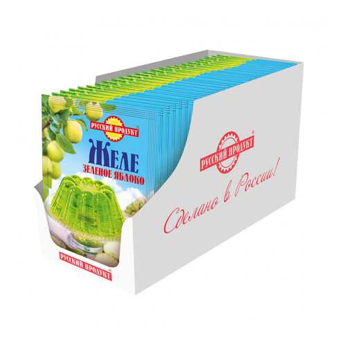 Желе Русский продукт быстрого приготовления микс 5 вкусов 7*50г