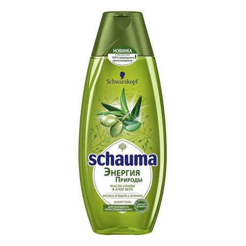 Шампунь Schauma Масло Оливы & Алое Вера 400 мл