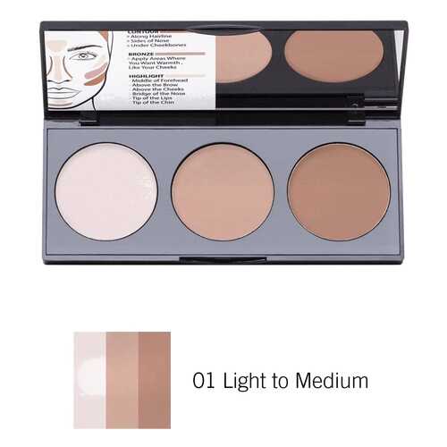 Палетка для лица Note Perfecting Contouring Powder тон 01