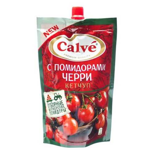 Кетчуп Calve с помидорами черри 350 г