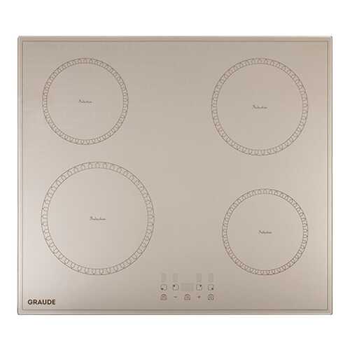 Встраиваемая варочная панель индукционная Graude IK 60.0KEL Beige