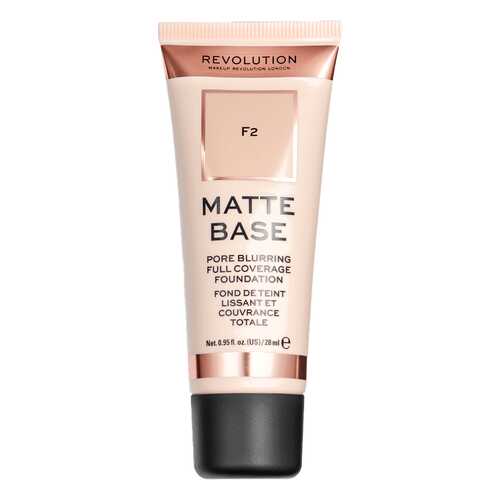 Тональный крем Makeup Revolution Matte Base Foundation F2