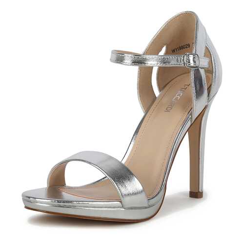 Босоножки женские T.Taccardi K0653PT-1A серебристые 40 RU