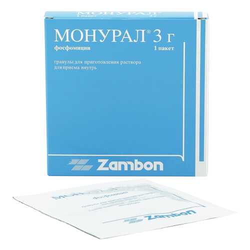 Монурал гранулы пакеты 3 г 1 шт.