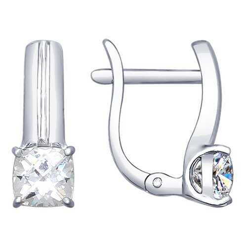Серьги SOKOLOV из серебра со Swarovski Zirconia 89020057