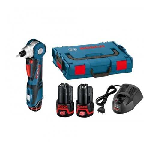 Аккумуляторная угловая дрель-шуруповерт Bosch Gwi 0601360U0D 10,8 v-li 2.0 Ач угловой