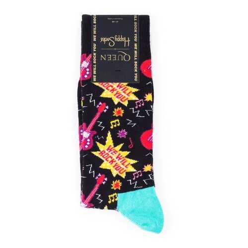 Носки унисекс Happy Socks We Will Rock You разноцветные 40-46