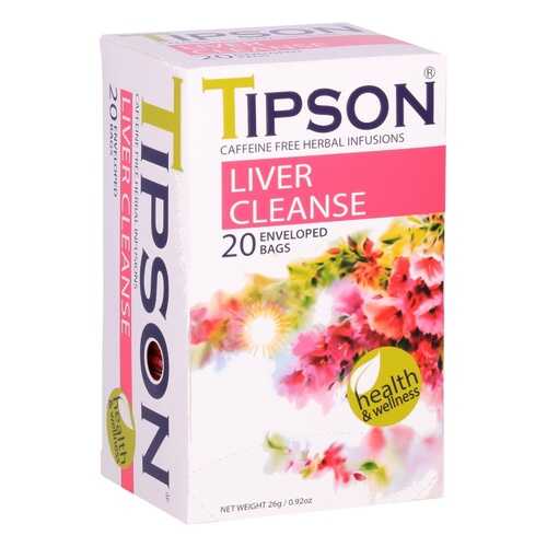Чай Tipson Liver clinser, травяной, 20 пакетиков