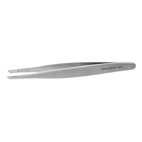 T7-11-05 Пинцет для бровей EXPERT 20 TYPE 4 (узкие скошенные кромки)/STALEX