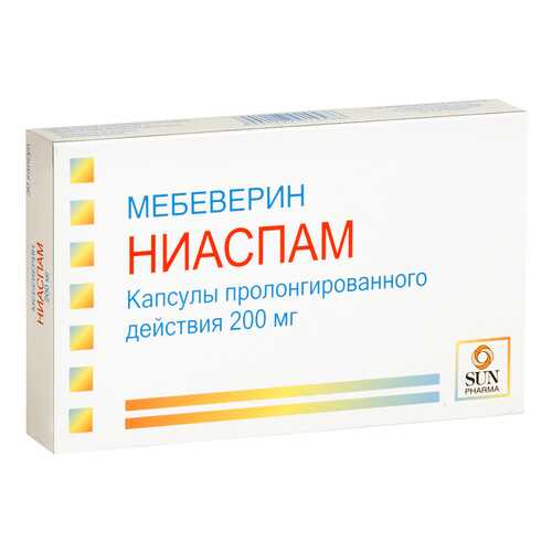 Ниаспам капсулы пролонг. действия 200 мг №30