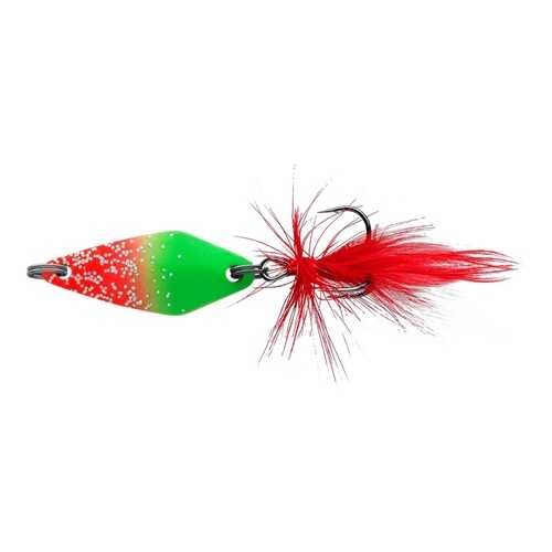 Блесна Sprut Mihiko Spoon 30, 4 г, RGR + дополнительный одинарный крючок