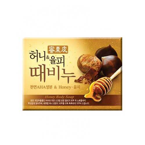 Косметическое мыло Mukunghwa Honey & Chestnut Scrub Soap