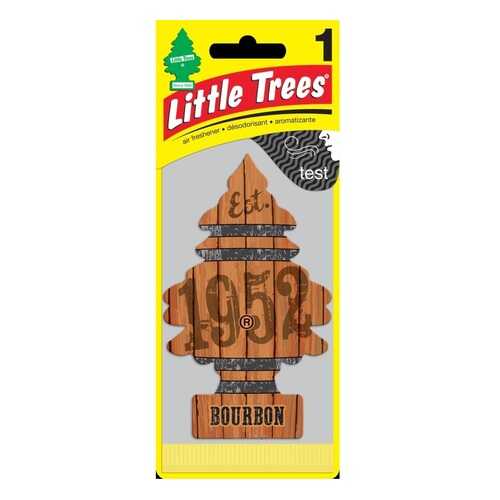 Ароматизатор Car-Freshner Елочка пропитанный пластинка Бурбон U1P-10975-RUSS