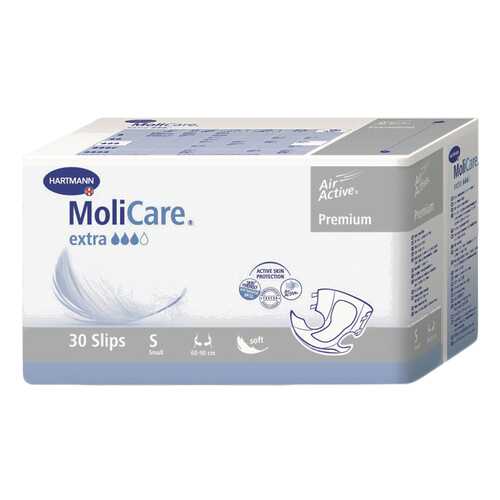 Подгузники для взрослых, S, 30 шт. MoliCare Premium Extra