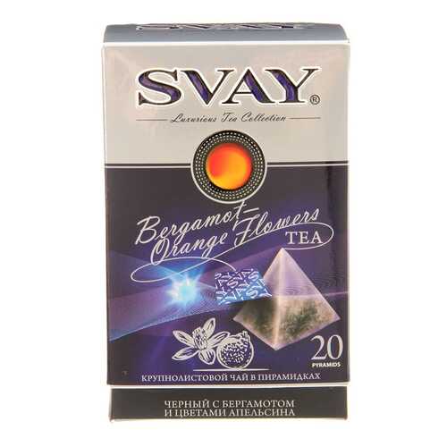 Чай черный Svay с чабрецом и апельсином 20 пакетиков