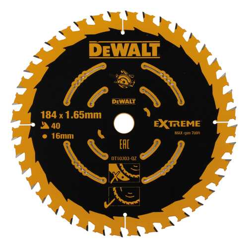 Диск по дереву для дисковых пил DeWALT DT10303-QZ