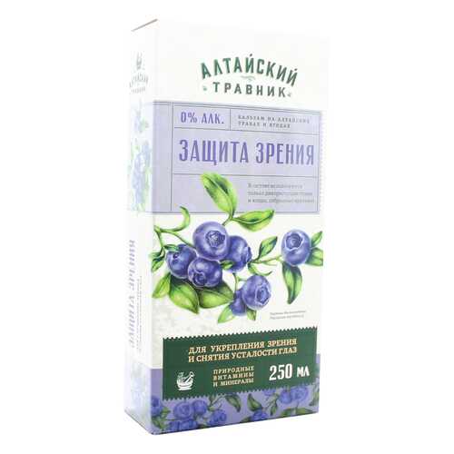 Бальзам Алтайский травник Green Side защита зрения 250 мл