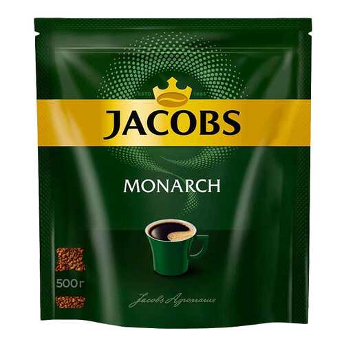 Кофе Jacobs монарх Intense растворимый 500 г