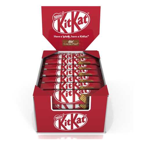 Батончик Nestle Kitkat шоколадный с хрустящей вафлей 40 г 35 штук