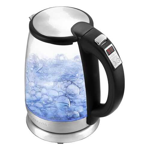Чайник электрический Kitfort КТ-628 Silver/Black
