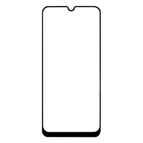 Защитное стекло на весь экран полноклеевое для Honor 9A черное