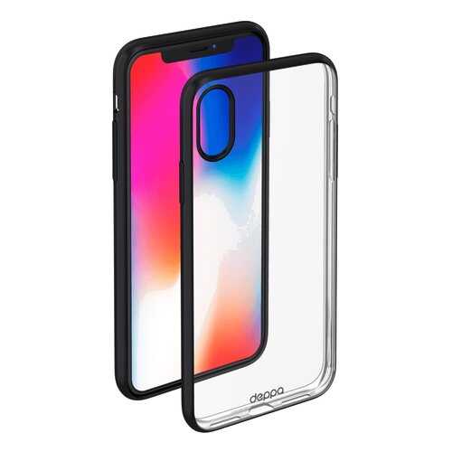 Чехол Deppa Gel Plus Case матовый для Apple iPhone X Black