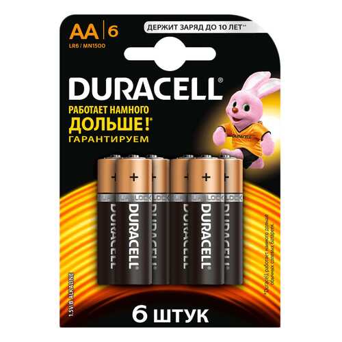 Батарейка Duracell Basic LR6 6 шт