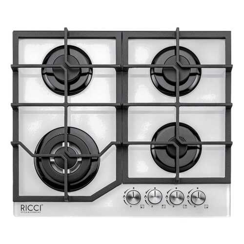 Встраиваемая газовая панель RICCI HBG4605W Silver