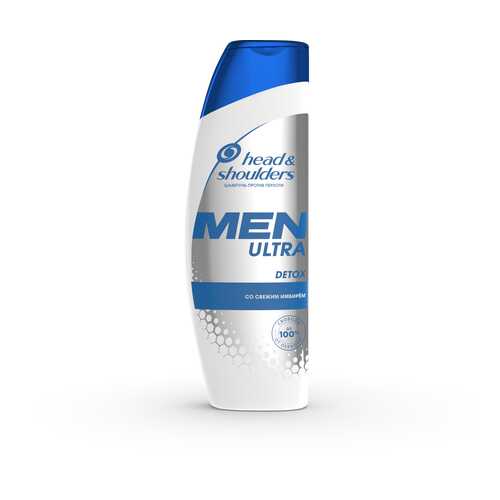 Шампунь против перхоти Head & Shoulders Men Ultra Detox, 360 мл