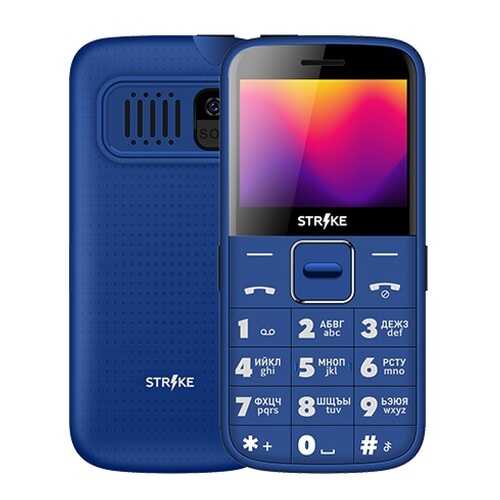 Мобильный телефон STRIKE S20 Blue