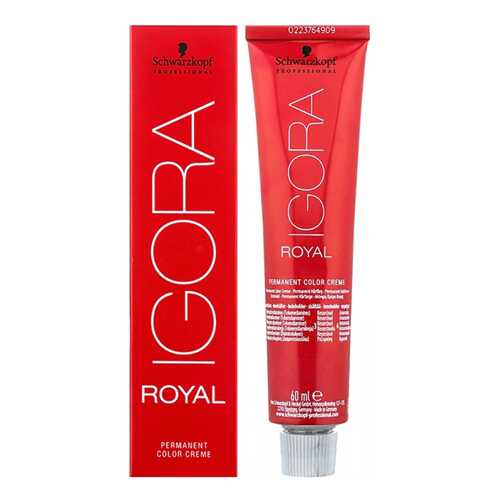 Крем-краска Schwarzkopf Igora Royal 0-22 Антиоранжевый микстон, 60 мл
