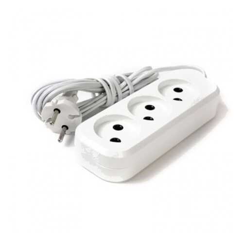 Удлинитель Jett РС-3, 3 розетки, 1,5м, White