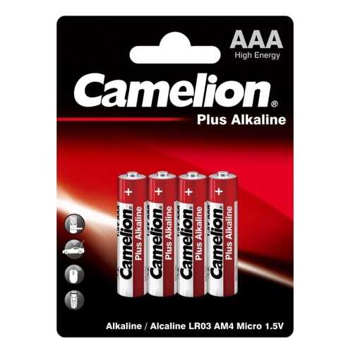 Батарейка Camelion LR03 Plus Alkaline BL-4 4 шт