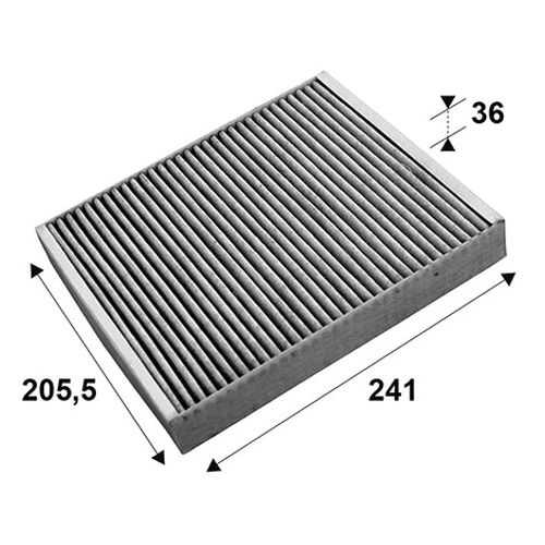 Фильтр воздушный салона Valeo 715659