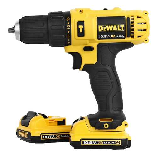 Аккумуляторная ударная дрель-шуруповерт DeWalt DCD 716 D2 10,8 В
