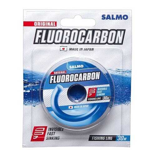 Леска монофильная Salmo Fluorocarbon 0,12 мм, 30 м, 1,3 кг