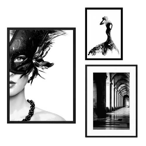 Набор постеров Коллаж Fashion №66 110х100 см